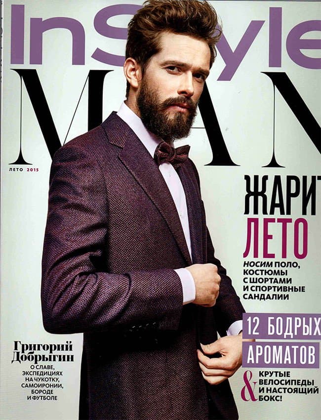 Обложка: Журнал Instyle Man о нас