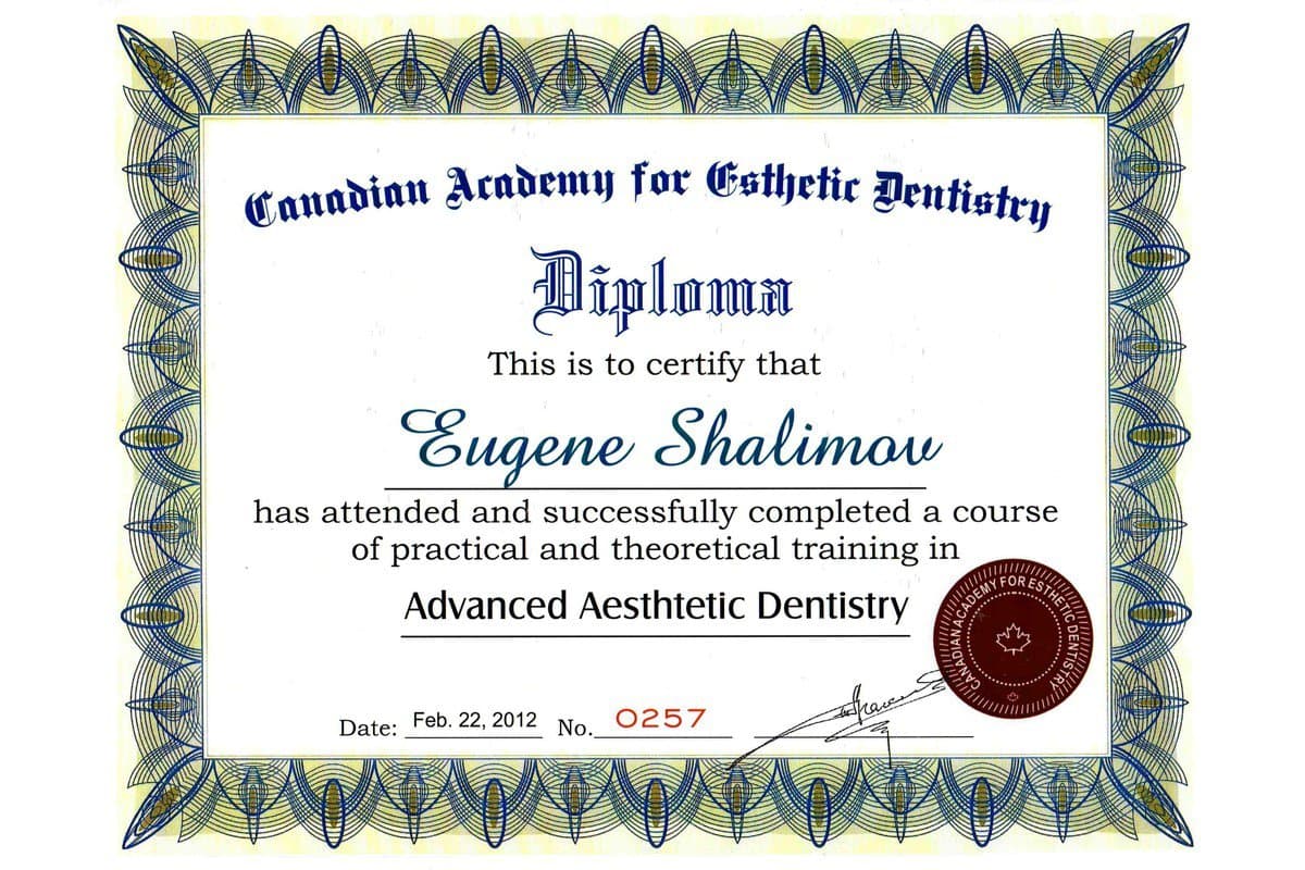 Canadian Academy for Esthetic Dentistry
