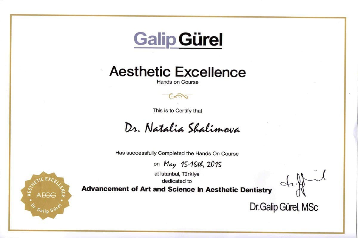 Aesthetic Excellence Hands-on Course